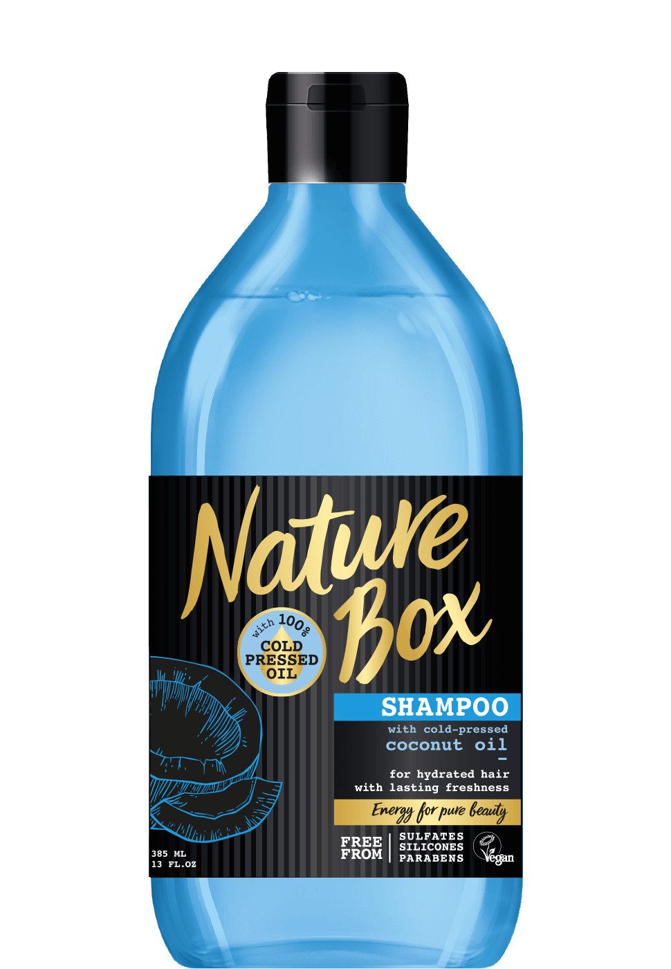 Nature Box Shampoo 385ml Coconut Moisture