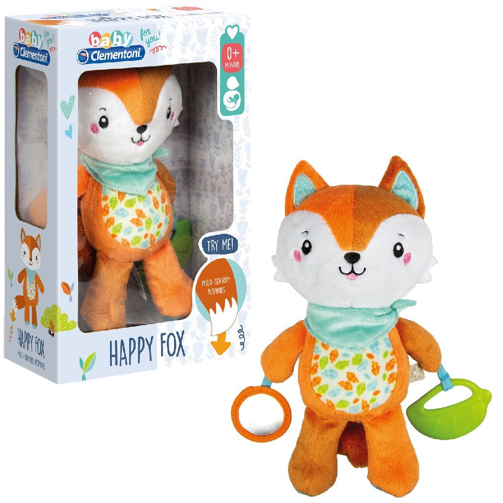 Clementoni Baby Knuffel Happy Fox