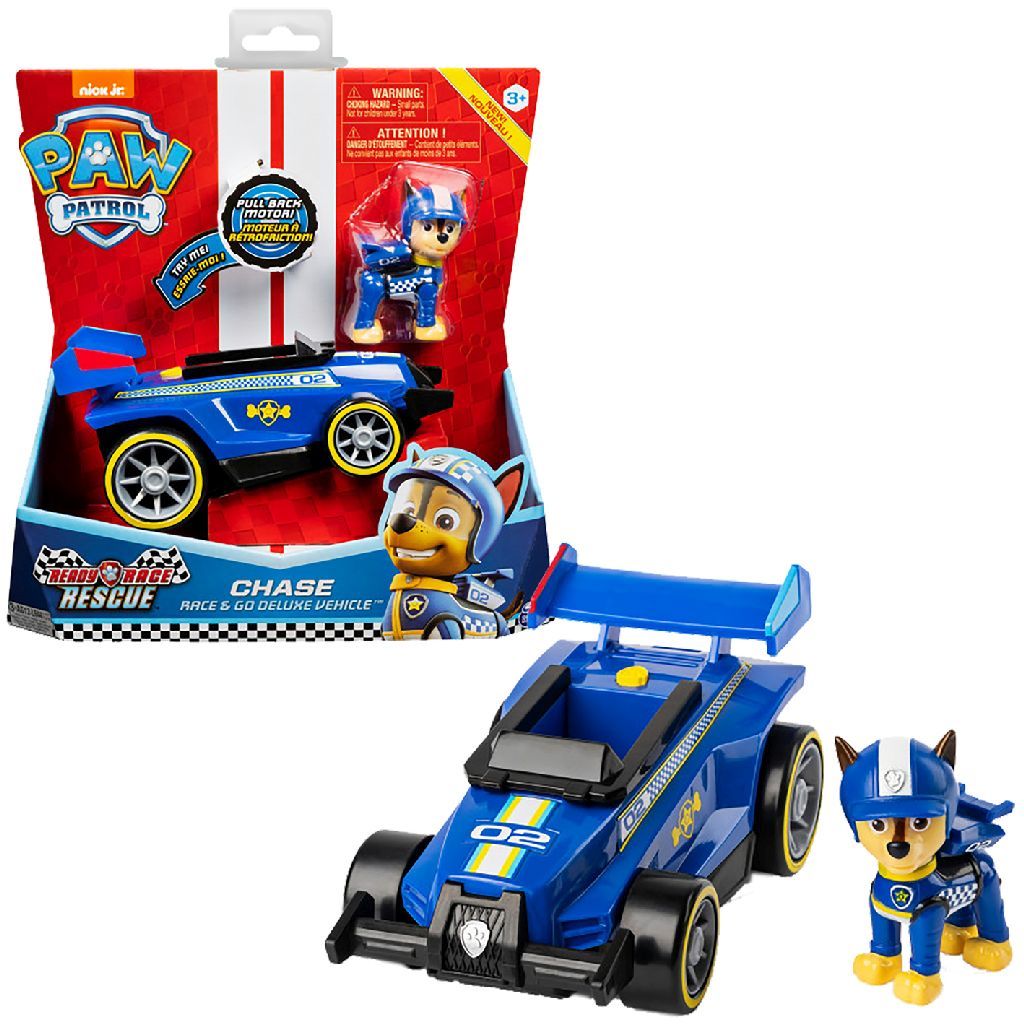 Paw Patrol Race Rescue Themed Vehicles Chase