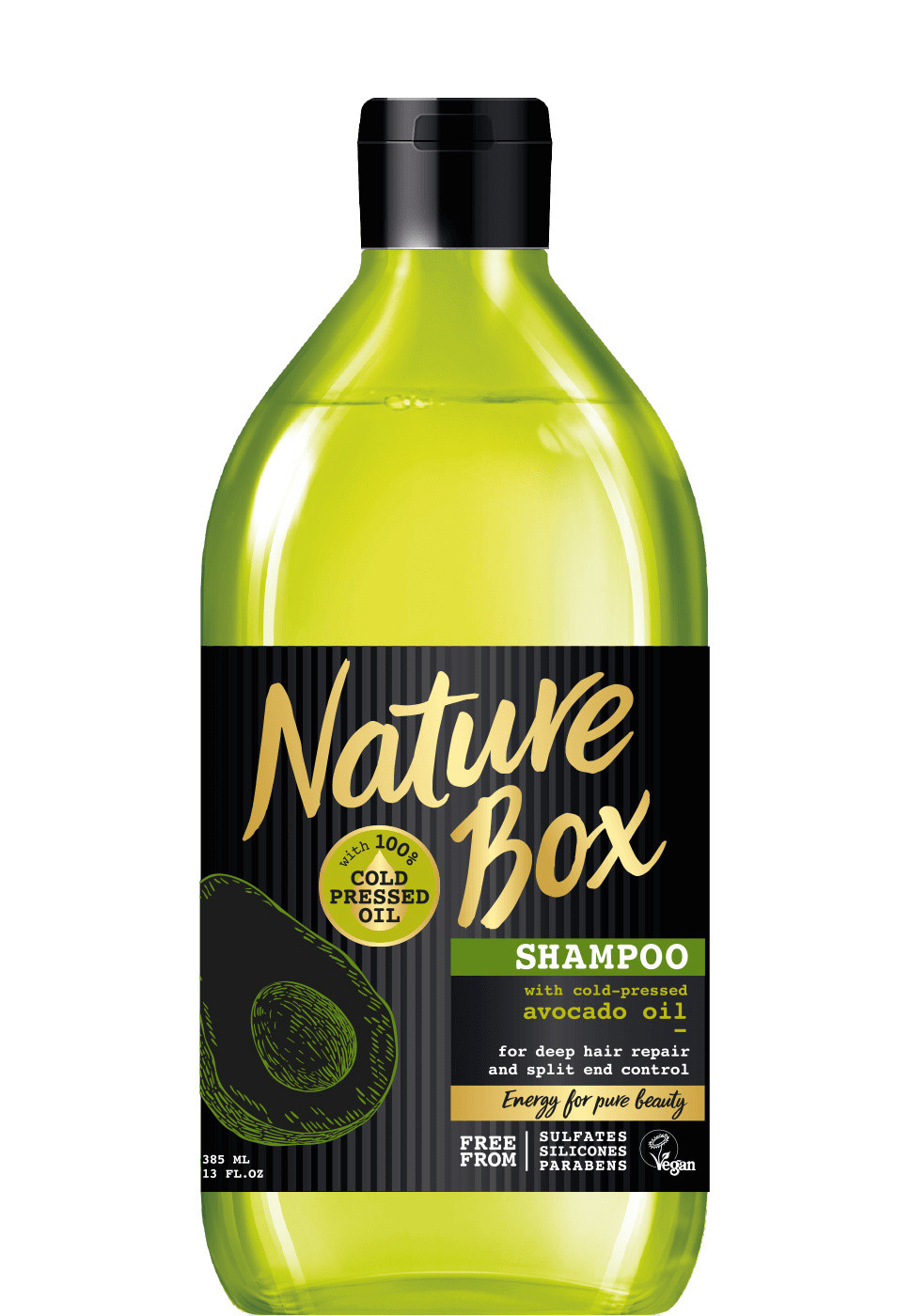 Nature box shampoo 385ml avocado oil