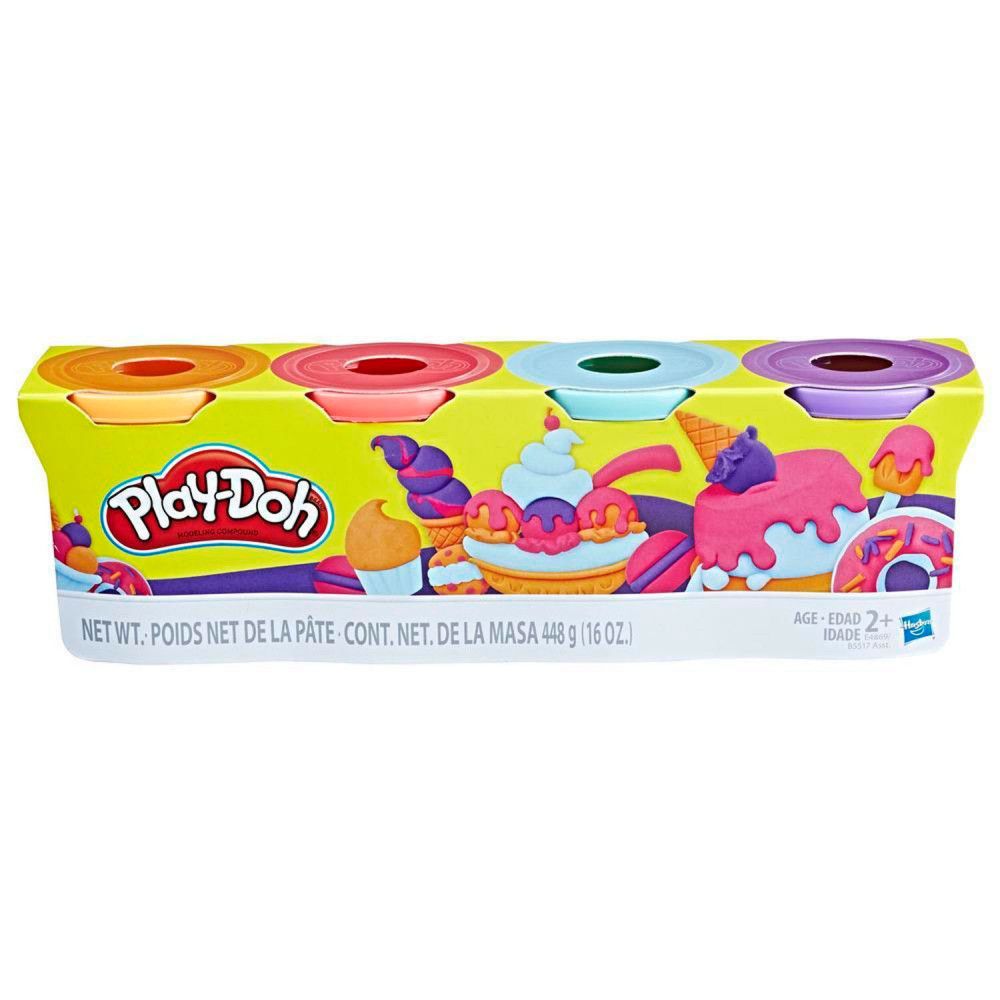 Play-Doh Klei 4 Pastel Kleuren