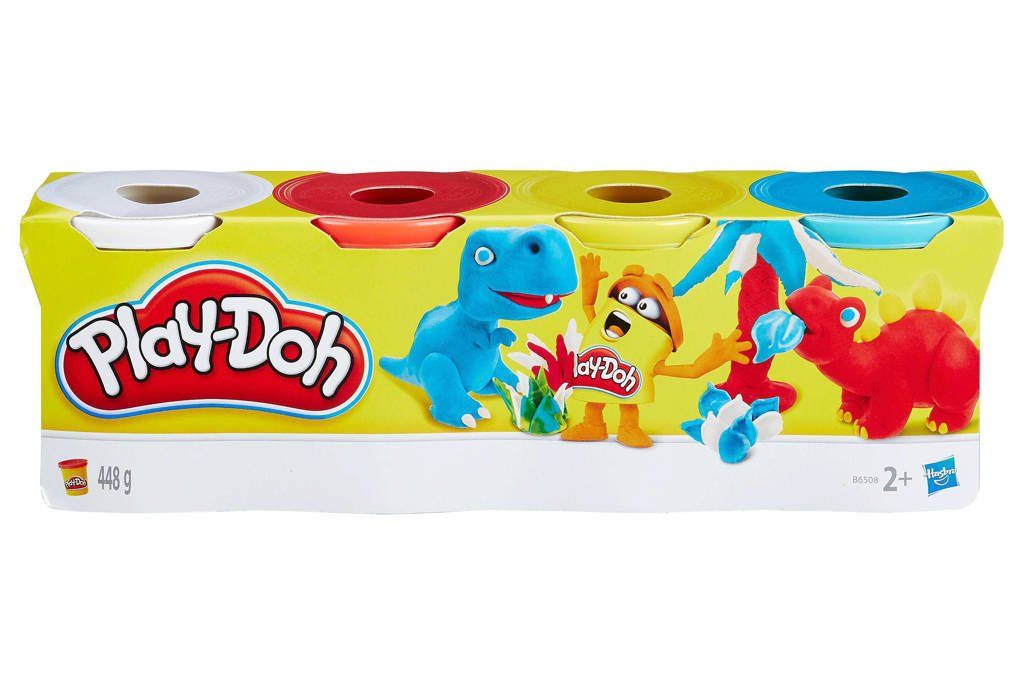 Play-Doh Basiskleuren 4 Potjes