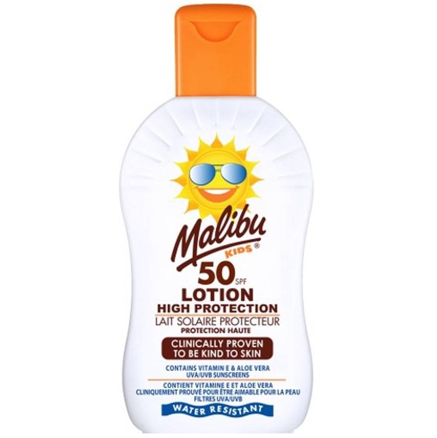 Malibu kids sonnenbrand lotion 100ml spf50