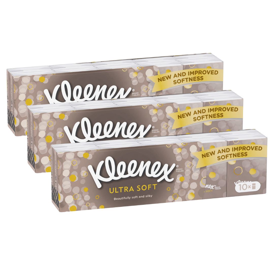Kleenex Taschentücher Ultrasoft 30 Stück Sparpack