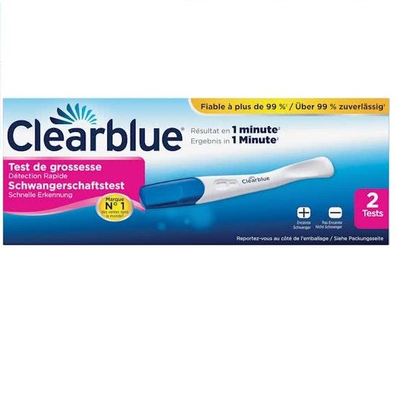 Clearblue schwangerschaftstest 2 stuck