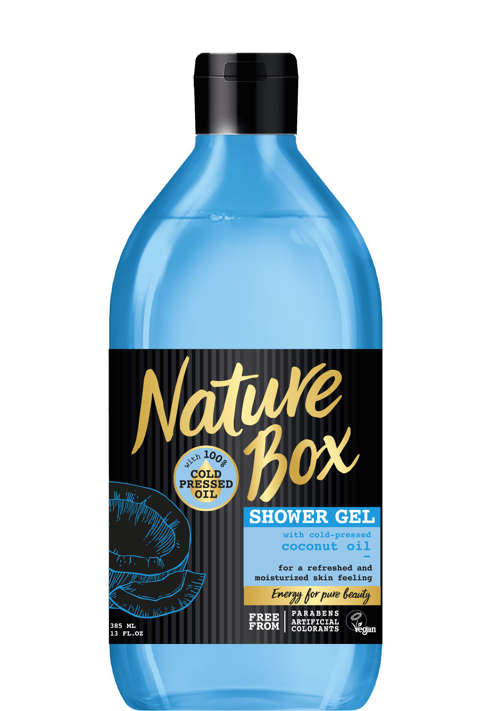 Nature box duschgel 385ml coconut