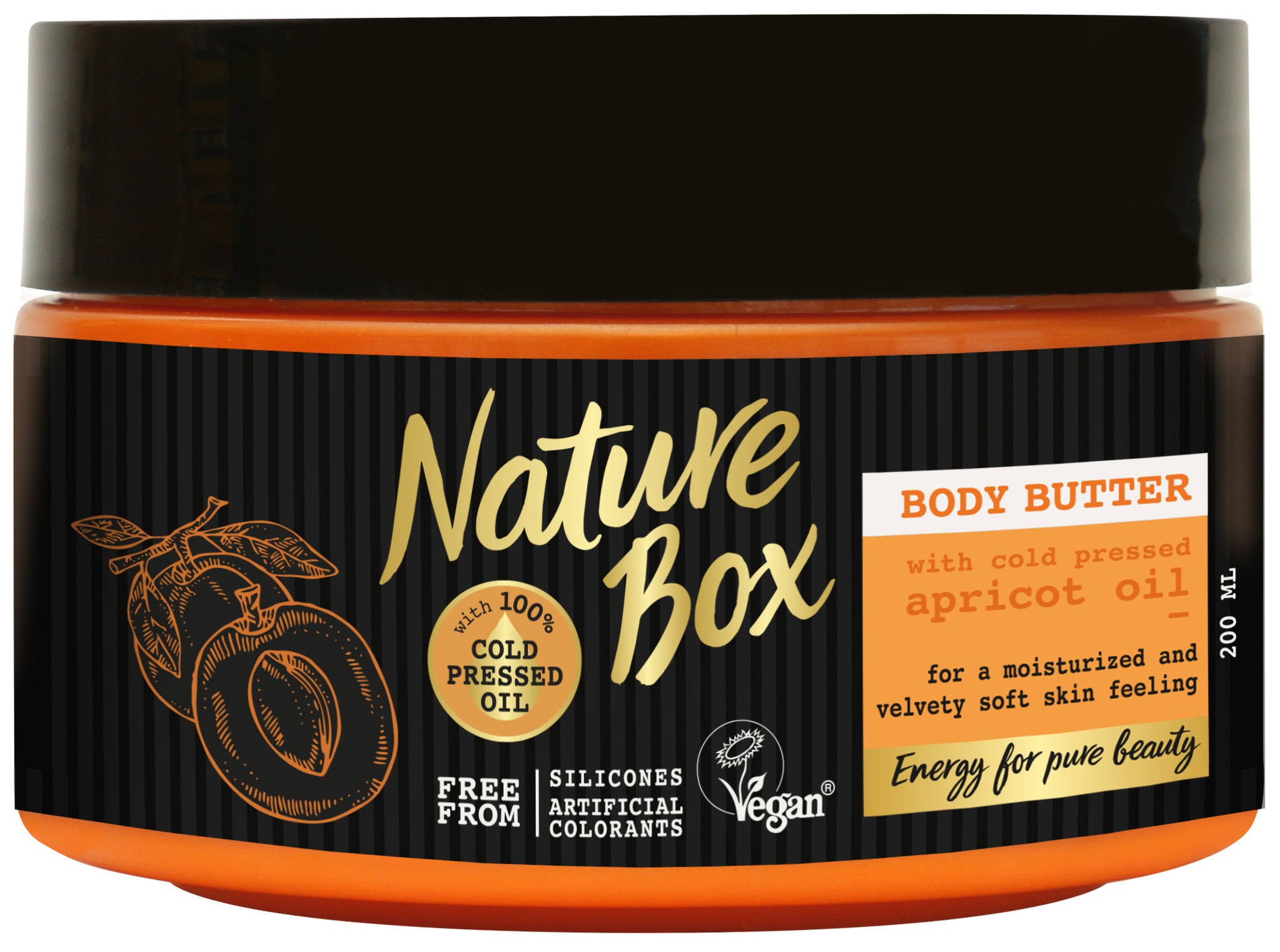 Nature box body butter apricot