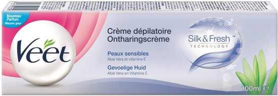 Veet Crème 100 ml Gevoelige Huid