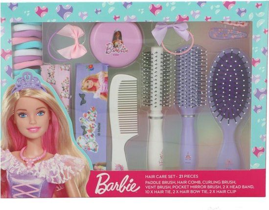 Barbie Haarborstel Geschenkset