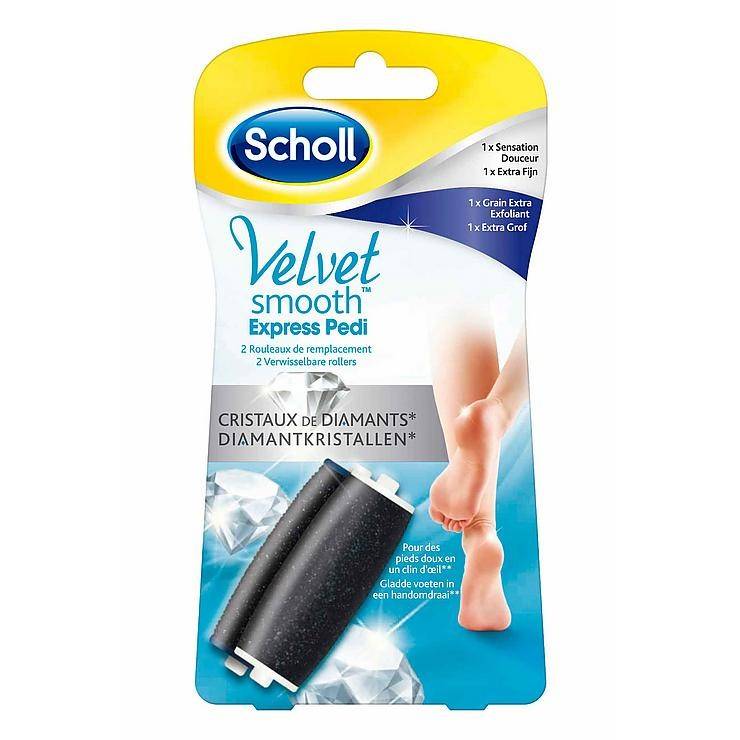 Scholl Velvet Smooth Refill Extra Fein & Extra Grob