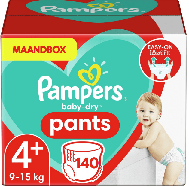 Museum Weven Picknicken Pampers Baby Dry Pants Große 4+ - 140 Windelhosen Monatsbox