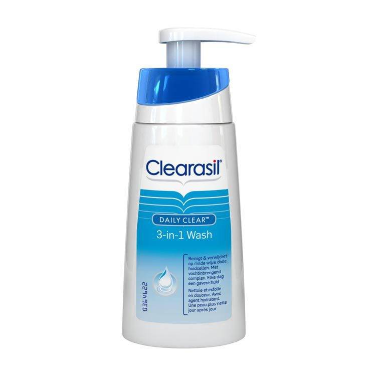 Clearasil reinigungsgel 150 ml daily clear hydra blast 3 in 1 wash