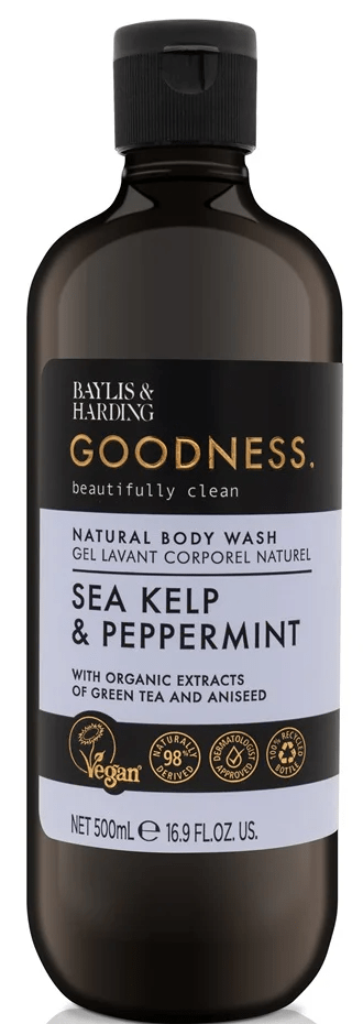 Baylis&Harding - Goodness Body Wash - Sea Kel & Peppermint