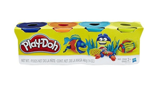 Play-Doh Klei 4 Kleuren Blauw