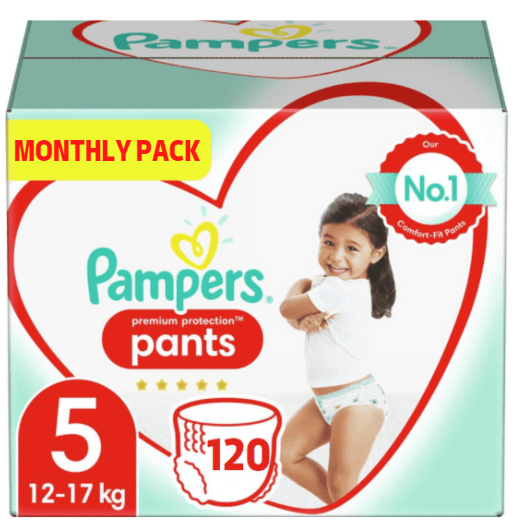Pampers Premium Protection Nappy Pants Größe 5 - 120 Windelhosen